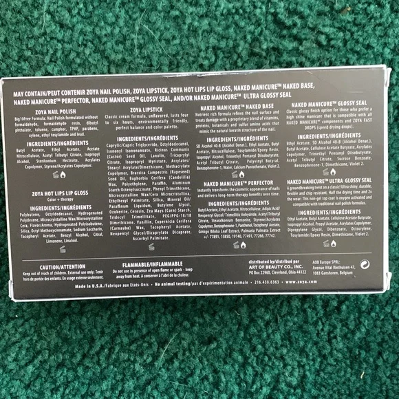 Zoya Nail Lacquer Collection - Black, Glitter Silver, Cream - Picture 2 of 2